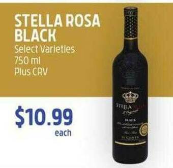 Food 4 Less Stella Rosa Black offer