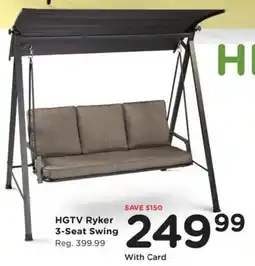 Kroger HGTV Ryker 3-Seat Swing offer