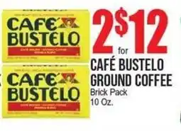 Extra Supermarket Café bustelo ground coffee offer