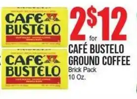 Extra Supermarket Café bustelo ground coffee offer