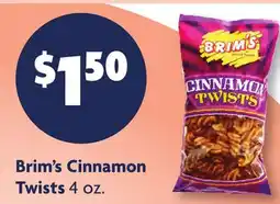 Family Dollar Brim's Cinnamon Twists offer