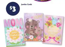 Family Dollar Jumbo Cards offer