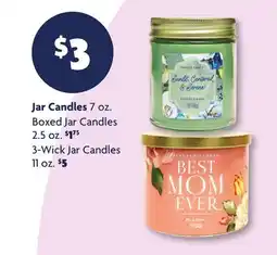 Family Dollar Jar Candles offer