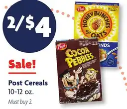 Family Dollar Post Cereals offer