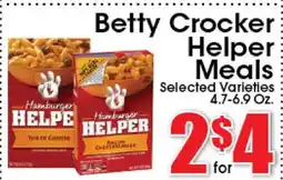 Supremo Foods Inc Betty Crocker Helper Meals offer