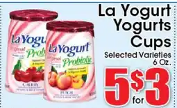 Supremo Foods Inc La Yogurt Yoyogrs Cups offer