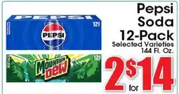 Supremo Foods Inc Pepsi Soda offer