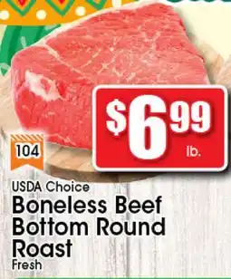 Supremo Foods Inc USDA Choice Boneless Beef Bottom Round Roast offer