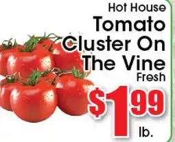 Supremo Foods Inc Hot House Tomato Cluster On The Vine offer