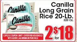 Supremo Foods Inc Canilla Long Grain Rice offer