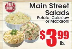 Supremo Foods Inc Main Street Salads offer