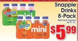 Supremo Foods Inc Snapple Drinks offer