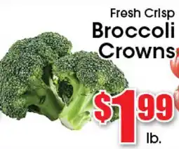 Supremo Foods Inc Fresh Crisp Broccoli Crowns offer