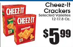 Supremo Foods Inc Cheez-It Crackers offer