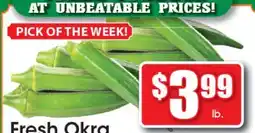 Supremo Foods Inc Fresh Okra offer