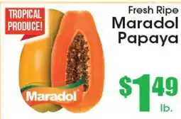 Supremo Foods Inc Fresh Ripe Maradol Papaya offer