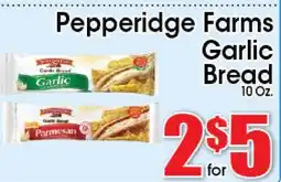 Supremo Foods Inc Pepperidge Farms Garlic Bread offer