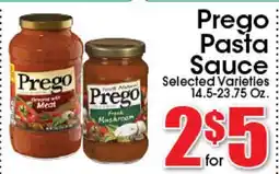 Supremo Foods Inc Prego Pasta Sauce offer