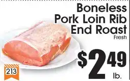Supremo Foods Inc Boneless Pork Loin Rib End Roast offer