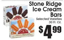 Supremo Foods Inc STONE RIDGE ICE CREAM BARS offer