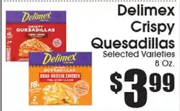 Supremo Foods Inc Delimex Crispy Quesadillas offer