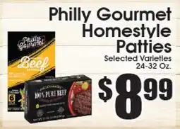 Supremo Foods Inc Philly Gourmet Homestyle Patties offer
