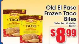 Supremo Foods Inc Old El Paso Frozen Taco Bites offer