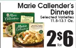 Supremo Foods Inc Marie Callender's Dinners offer