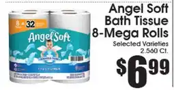 Supremo Foods Inc Angel Soft Bath Tissue 8-Mega Rolls offer