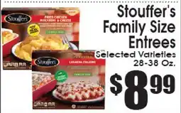 Supremo Foods Inc Stouffer's Family Size Entrees offer