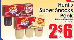 Supremo Foods Inc Hunt's Super Snacks Pack offer