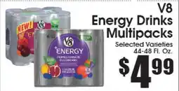 Supremo Foods Inc V8 Energy Drinks Multipacks offer