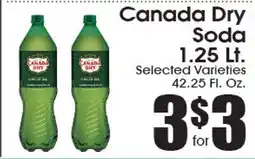 Supremo Foods Inc Canada Dry Soda offer