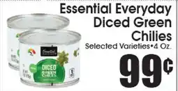 Supremo Foods Inc Essential Everyday Diced Green Chilies offer