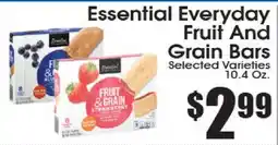 Supremo Foods Inc Essential Everyday Fruit And Grain Bars offer