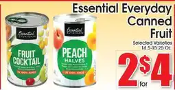 Supremo Foods Inc Essential Everyday Canned Fruit offer