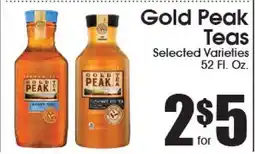 Supremo Foods Inc Gold Peak Teas offer