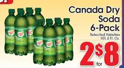 Supremo Foods Inc Canada Dry Soda 6-Pack offer
