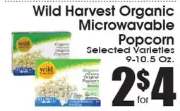 Supremo Foods Inc Wild Harvest Organic Microwavable Popcorn offer