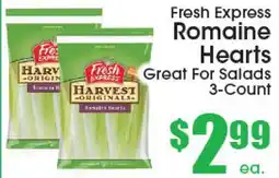 Supremo Foods Inc Fresh Express Romaine Hearts offer