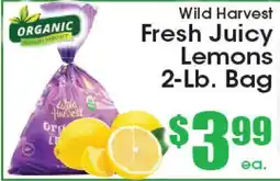 Supremo Foods Inc Wild Harvest Fresh Juicy Lemons offer