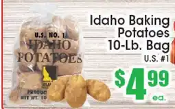 Supremo Foods Inc Idaho Baking Potatoes offer