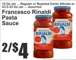 Almonte's Food Dynasty Marketplace Francesco Rinaldi Pasta Sauce offer