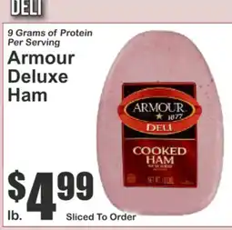 Almonte's Food Dynasty Marketplace Armour Deluxe Ham offer