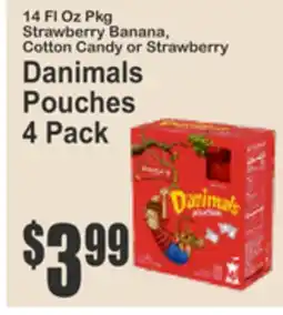 Almonte's Food Dynasty Marketplace Danimals Pouches offer