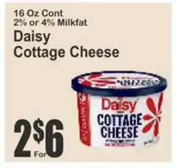 Almonte's Food Dynasty Marketplace Daisy Cottage Cheese offer