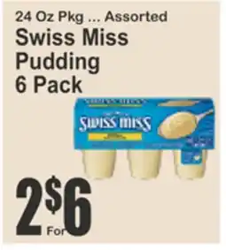 Almonte's Food Dynasty Marketplace Swiss Miss Pudding offer