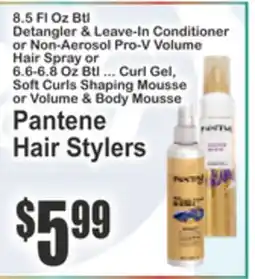 Almonte's Food Dynasty Marketplace Pantene Hair Stylers offer