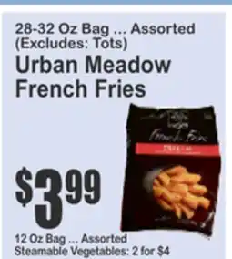 Almonte's Food Dynasty Marketplace Urban Meadow French Fries offer