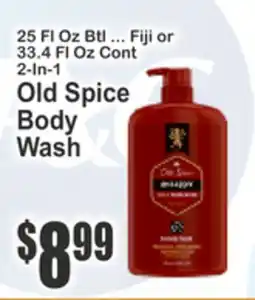 Almonte's Food Dynasty Marketplace Old Spice Body Wash offer